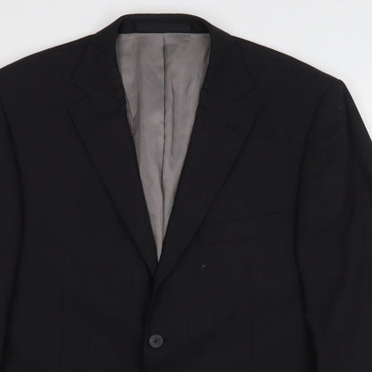 Mens UK Size 40 Marks and Spencer Regular Grey Suit Jacket