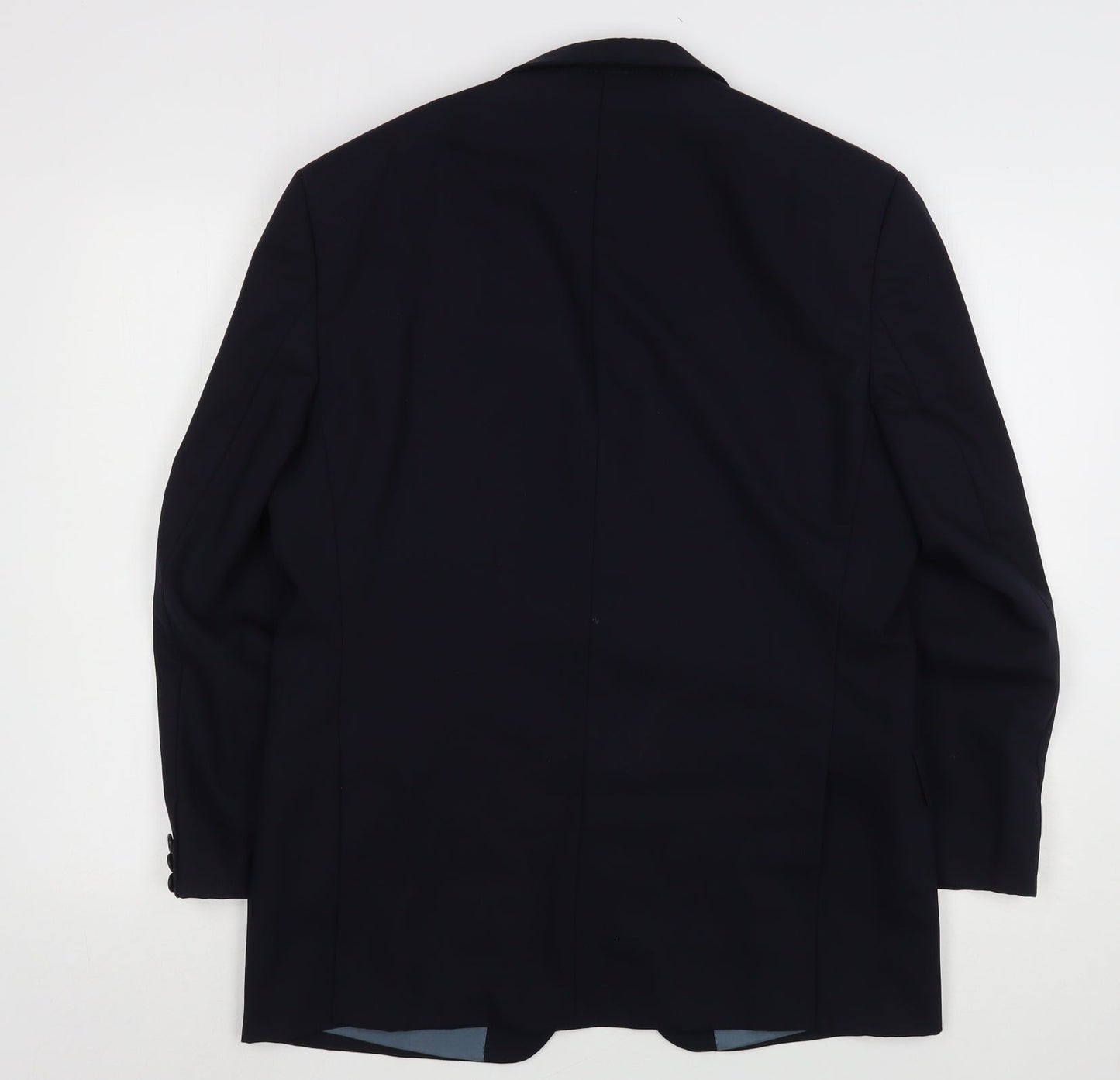 Mens UK Size 40 Marks and Spencer Regular Blue Suit Jacket