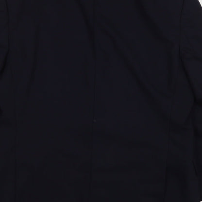 Mens UK Size 40 Marks and Spencer Regular Blue Suit Jacket