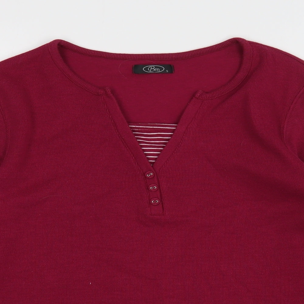 Womens UK Size S Bonmarché Purple Pullover Jumper