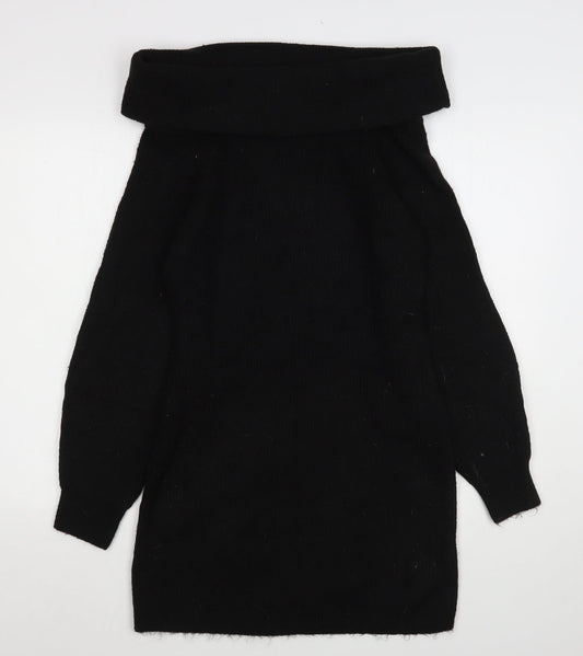 Womens UK Size M H&M Black Pullover Jumper