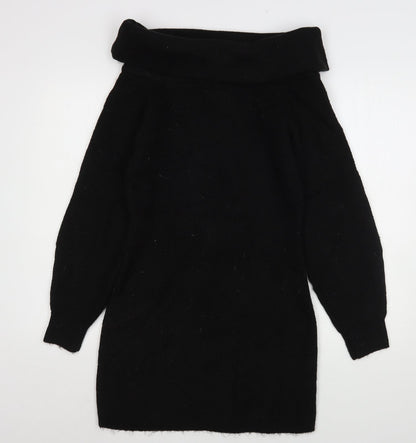 Womens UK Size M H&M Black Pullover Jumper