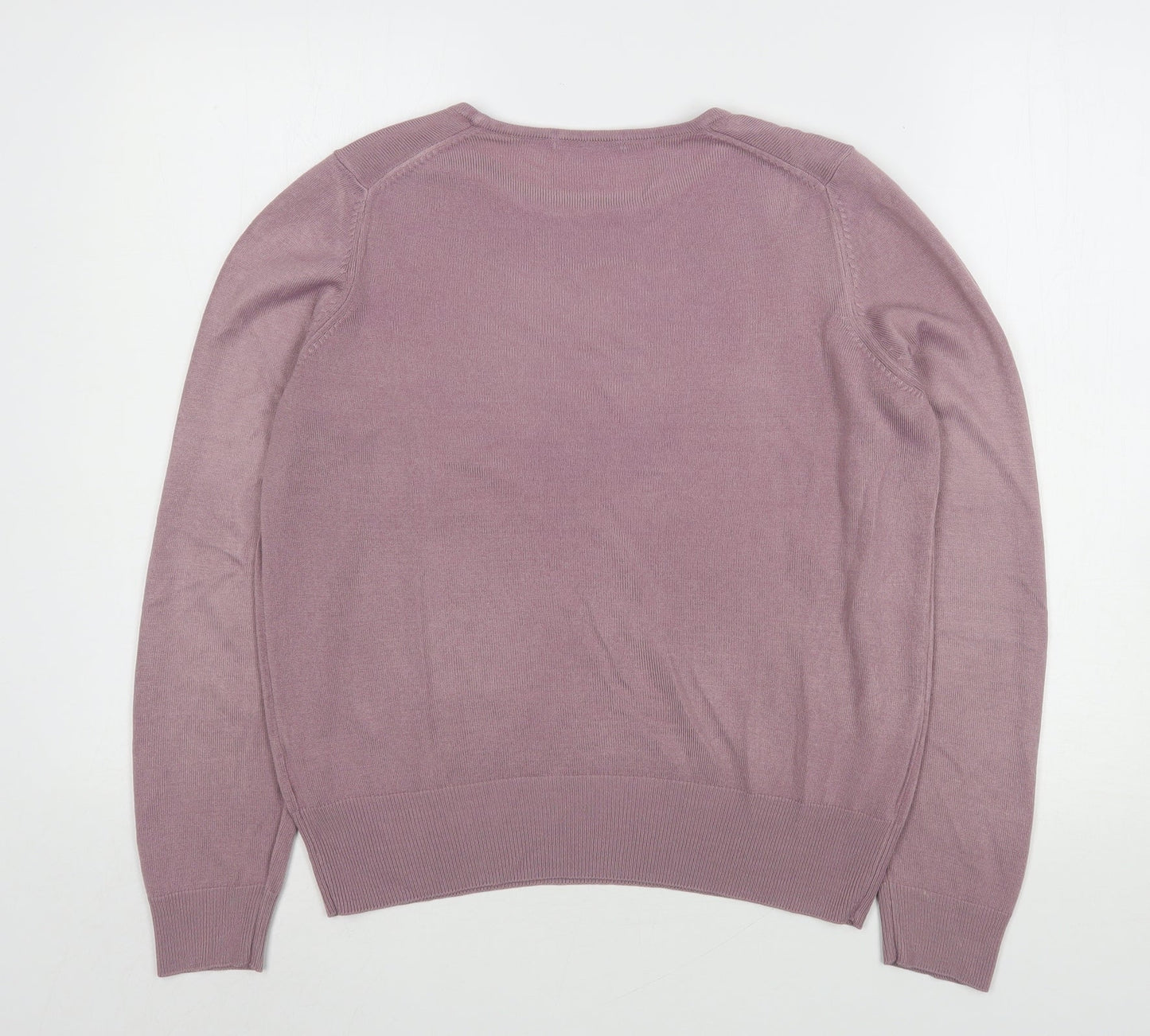 Womens UK Size 12 Marks and Spencer Pink Pullover Jumper