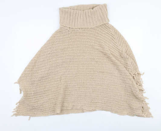 Womens UK Size M Internationale Beige Pullover Jumper