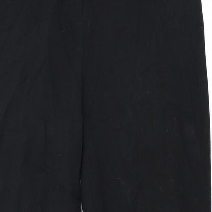 Womens UK Size 12 Marks and Spencer Regular Fit  Black Trousers