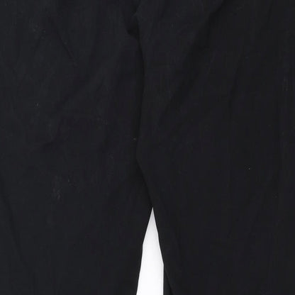 Womens UK Size 12 Marks and Spencer Regular Fit  Black Trousers
