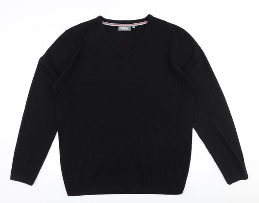 Matalan Mens Beige V-Neck  Acrylic Pullover Jumper Size L