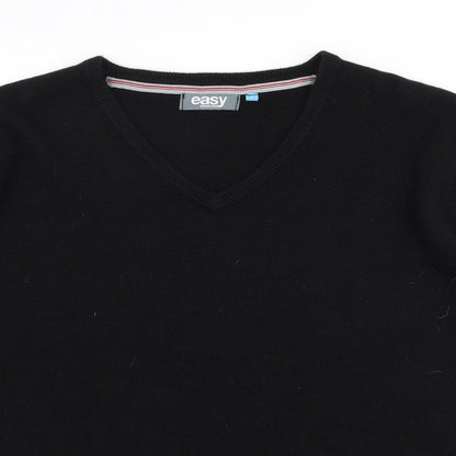 Matalan Mens Beige V-Neck  Acrylic Pullover Jumper Size L