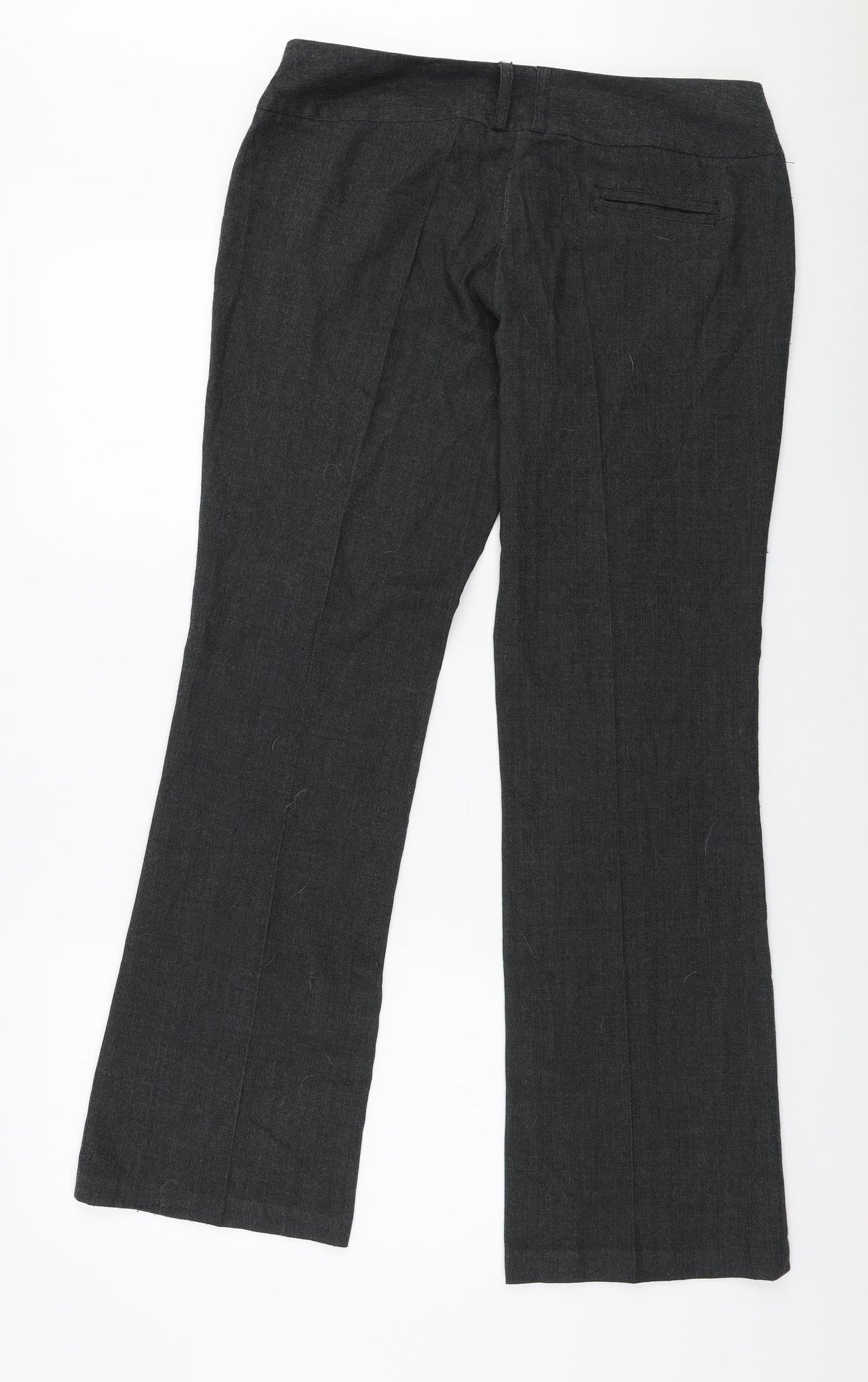 Womens UK Size 12 Atmosphere Regular Fit  Grey Trousers