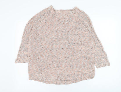 Womens UK Size L Inspire Pink Pullover Jumper