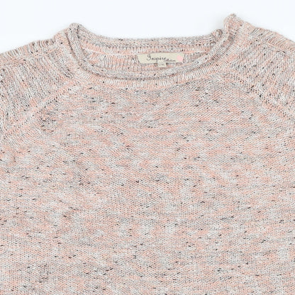 Womens UK Size L Inspire Pink Pullover Jumper
