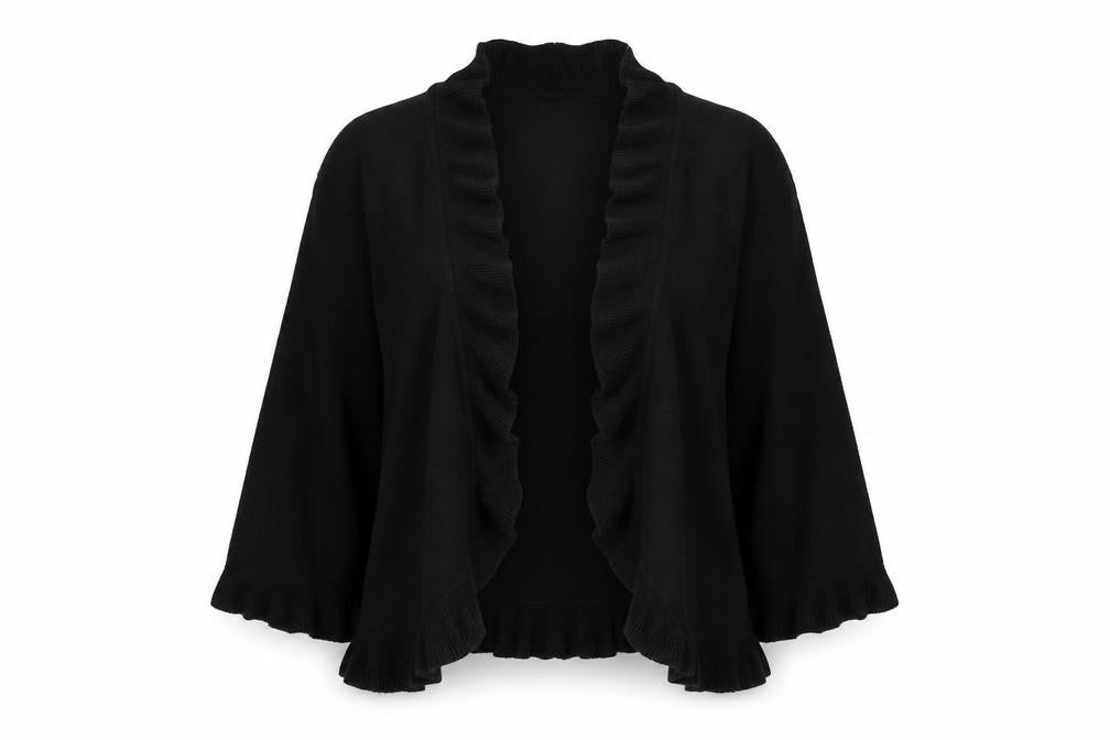 Womens UK Size M 89th & Madison Black Cardigan Jumper