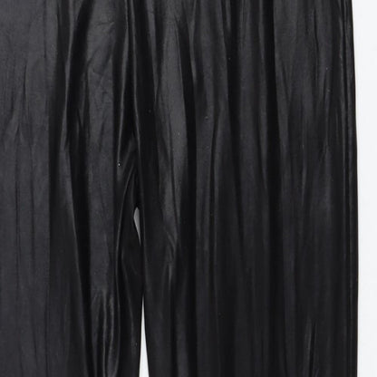 Quiz Womens Black  Polyester Capri Leggings Size M L27 in