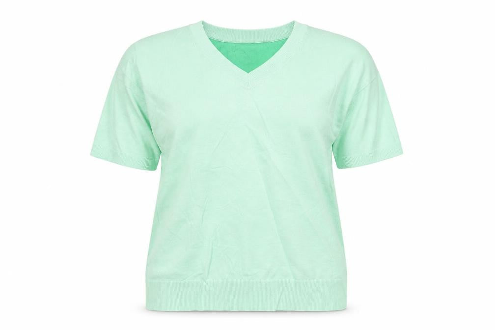 Womens UK Size 8 Marks and Spencer Green Pullover Jumper
