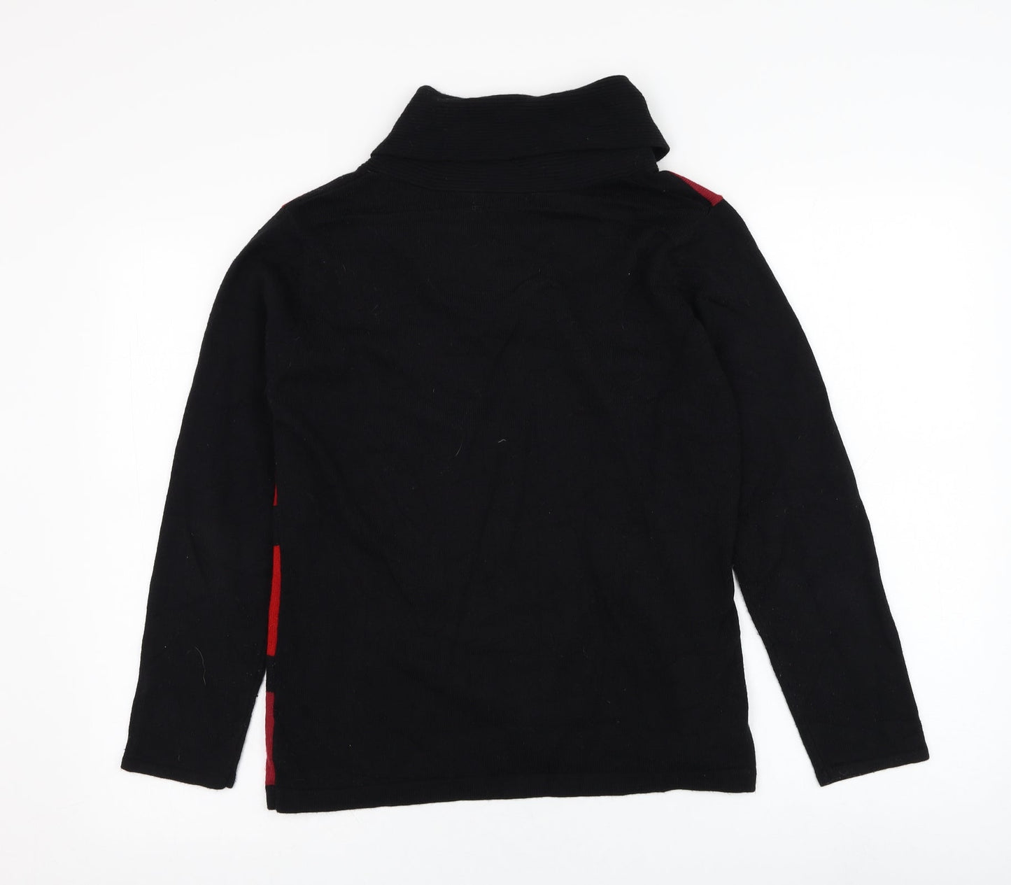 Womens UK Size S BM Black Pullover Jumper
