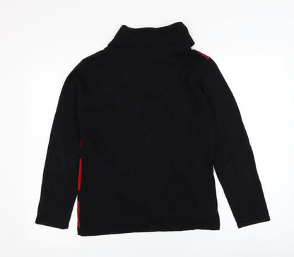 Womens UK Size S BM Black Pullover Jumper