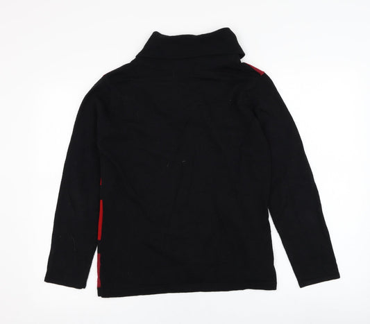Womens UK Size S BM Black Pullover Jumper
