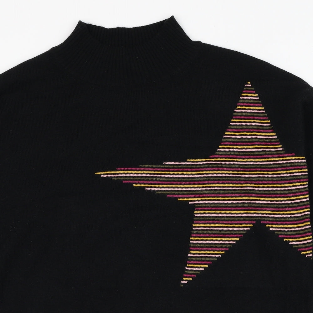 Womens UK Size XS NEXT Black Pullover Jumper