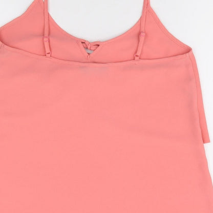 Womens UK Size 10 Florence and Fred Pink Camisole Blouse