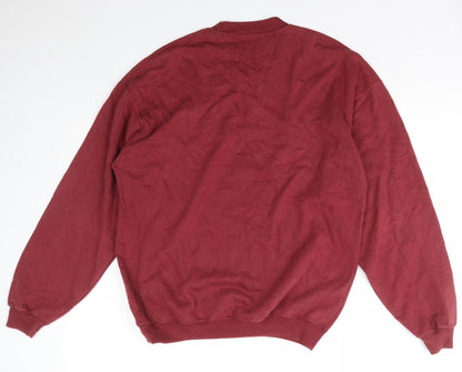 Womens UK Size S Marks and Spencer Red Pullover Jumper