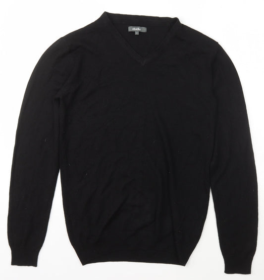 Womens UK Size S Studio Black Pullover Jumper