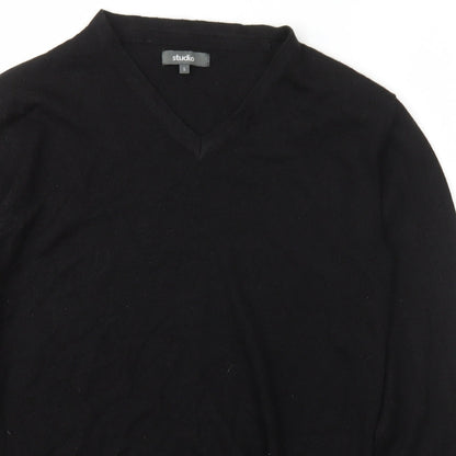 Womens UK Size S Studio Black Pullover Jumper