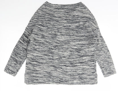 Womens UK Size 10 Atmosphere Grey Pullover Jumper