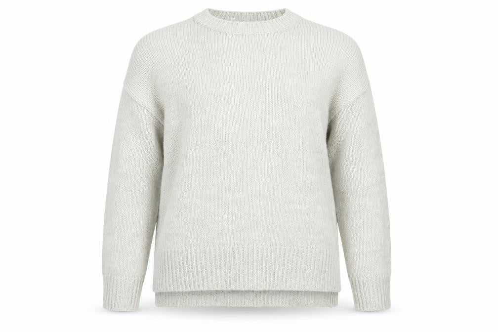 Womens UK Size S New Look Grey Pullover Jumper