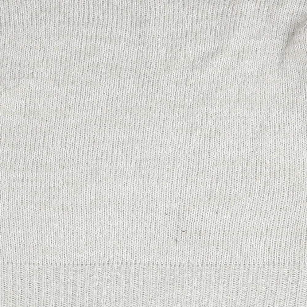 Womens UK Size S New Look Grey Pullover Jumper