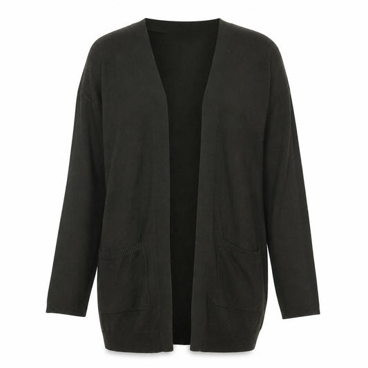 Womens UK Size 8 Peacocks Green Cardigan Jumper