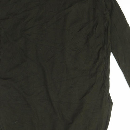 Womens UK Size 8 Peacocks Green Cardigan Jumper