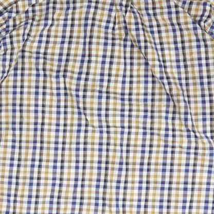 Mens UK Size 2XL JP Cole Multicoloured  Button-Up Long Sleeve Casual Shirt
