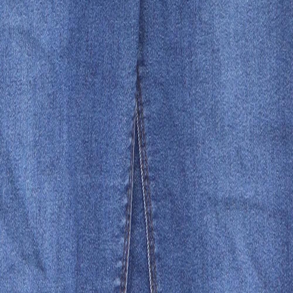 Denim & Co. Womens Blue  Cotton Jegging Jeans Size 10 L30 in Slim