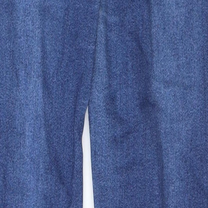 Denim & Co. Womens Blue  Cotton Jegging Jeans Size 10 L30 in Slim