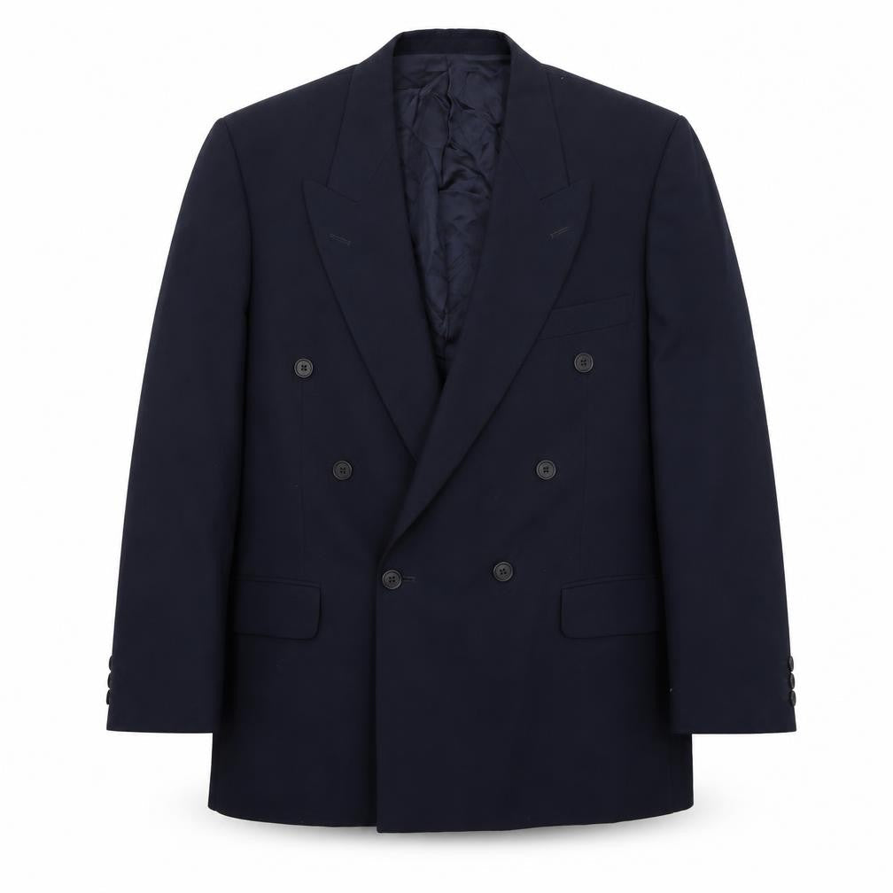 Mens UK Size 40 Marks and Spencer Regular Blue Suit Jacket