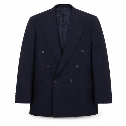 Mens UK Size 40 Marks and Spencer Regular Blue Suit Jacket