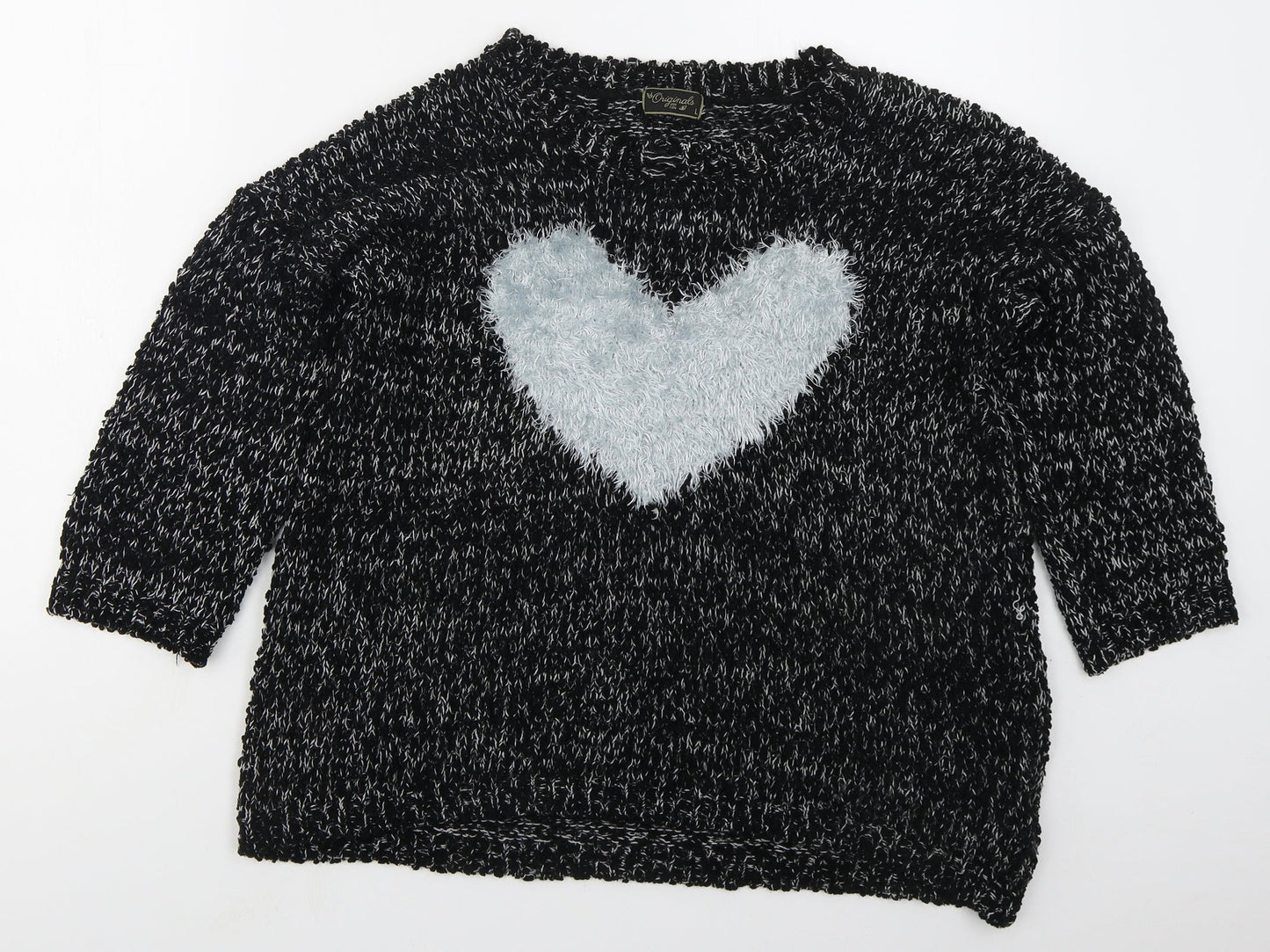 Womens UK Size L Originals Grey Pullover Jumper