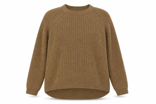 Womens UK Size XL Only Brown Pullover Jumper
