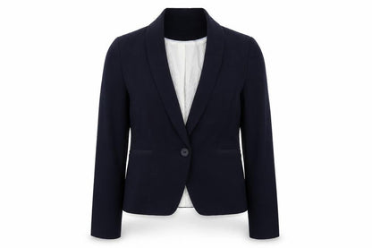 Womens UK Size 14 Marks and Spencer Regular Blue Suit Jacket