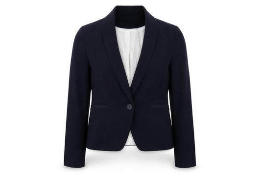 Womens UK Size 14 Marks and Spencer Regular Blue Suit Jacket