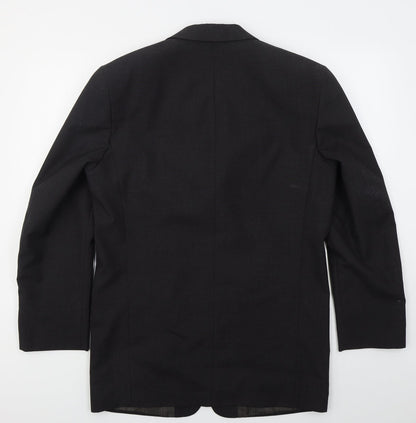 RI Clothing Company Mens Grey  Polyester Jacket Suit Jacket Size 40
