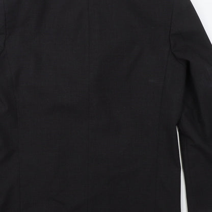 RI Clothing Company Mens Grey  Polyester Jacket Suit Jacket Size 40