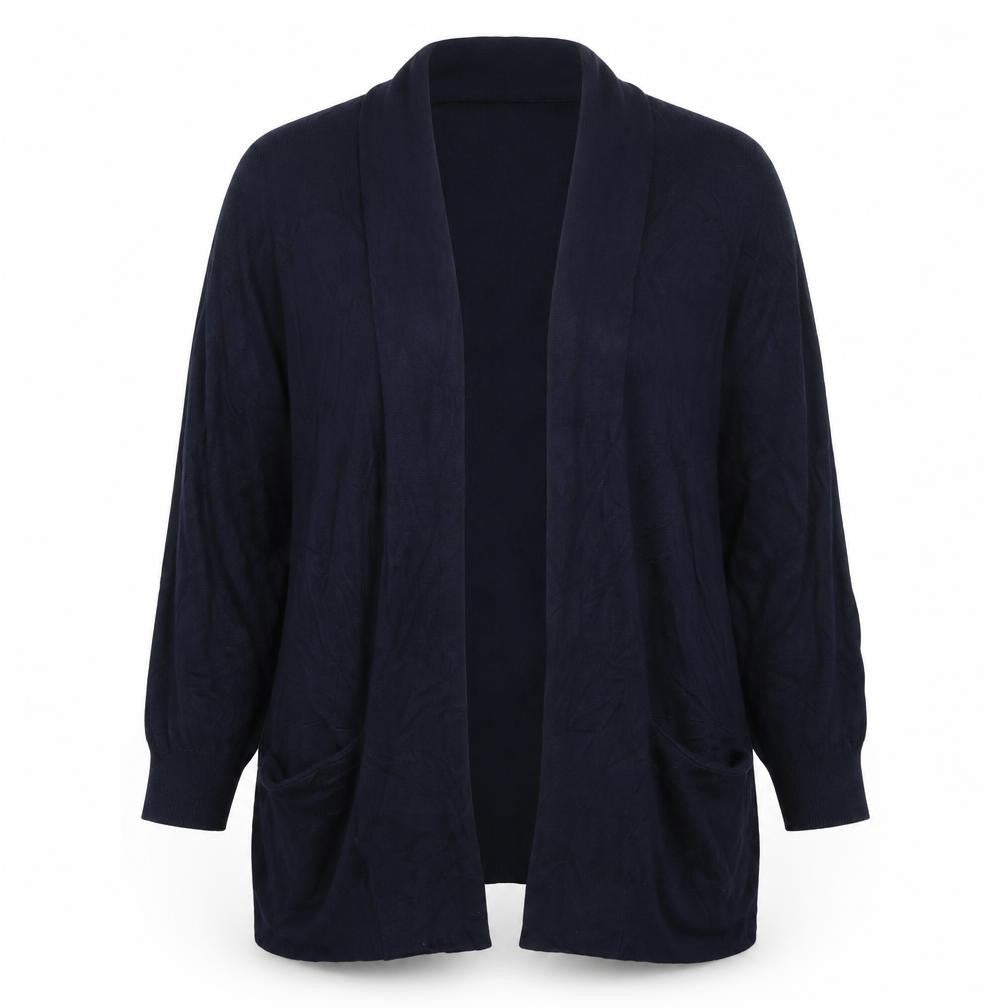 Atmosphere Womens Blue V-Neck  Viscose Cardigan Jumper Size 12