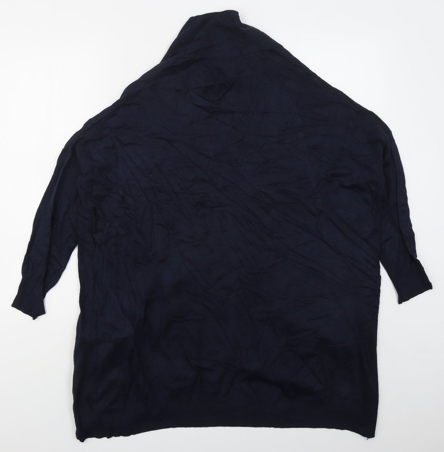 Atmosphere Womens Blue V-Neck  Viscose Cardigan Jumper Size 12