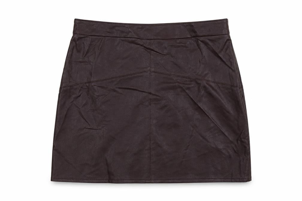 Womens UK Size 4 Papaya Mini  Skirt