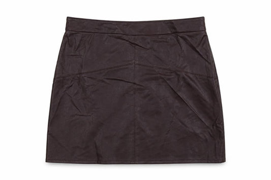 Womens UK Size 4 Papaya Mini  Skirt