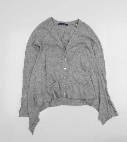 Womens UK Size 8 NEXT Grey Cardigan Jumper