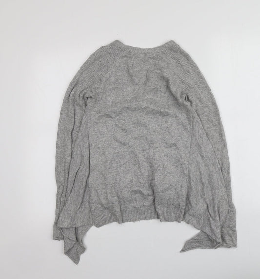 Womens UK Size 8 NEXT Grey Cardigan Jumper