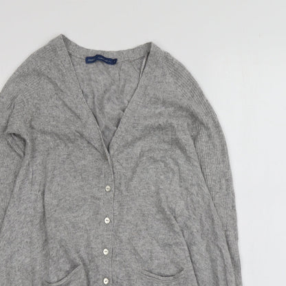 Womens UK Size 8 NEXT Grey Cardigan Jumper