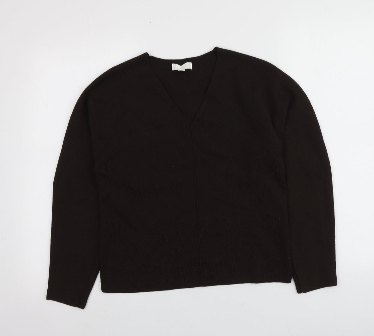 Womens UK Size XS H&M Brown Pullover Jumper